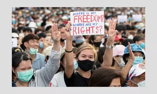 Thailand Rocked By Protests Against The Military-Monarch Rule