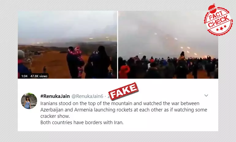 Video Of Russian Artillery Show Shared As Armenia-Azerbaijan Conflict
