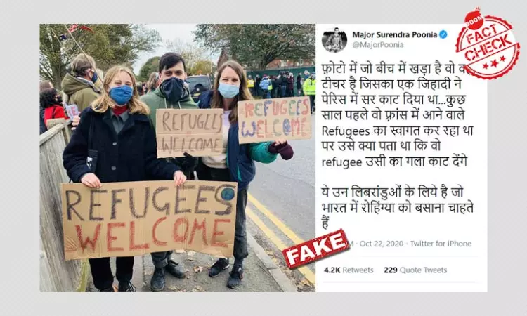 No, This Image Is Not Of The Teacher Who Was Beheaded In Paris