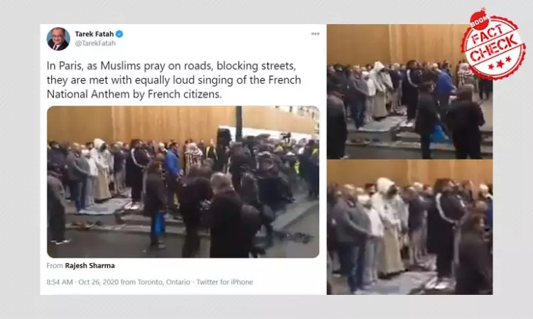 2017 Protest Clip Revived After French Teachers Beheading In Paris