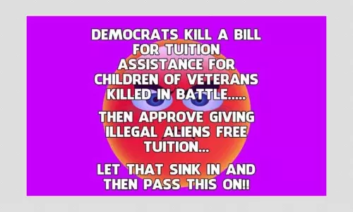 Did Democrats Block A Bill For Children Of Vets Killed On Duty?