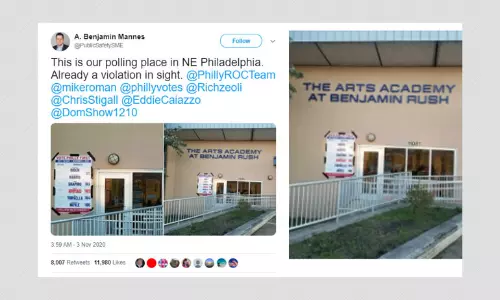No Violation Occurred At Pennsylvania Polling Station As Falsely Claimed