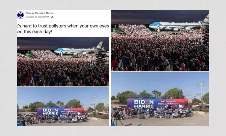 Post Use Misleading Images To Raise Doubts Over US National Pollsters