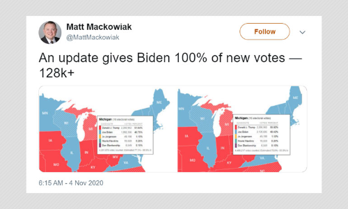 Human Error In Tallying Michigan Votes Gives Rise To Voter Fraud Claims
