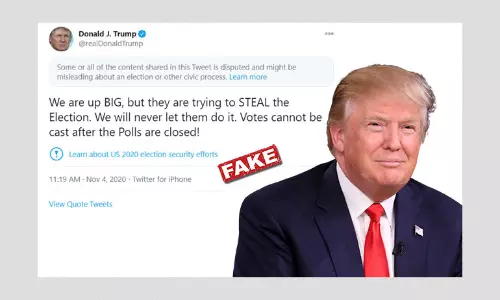 Donald Trump Falsely Declares He Has Won The Presidential Election