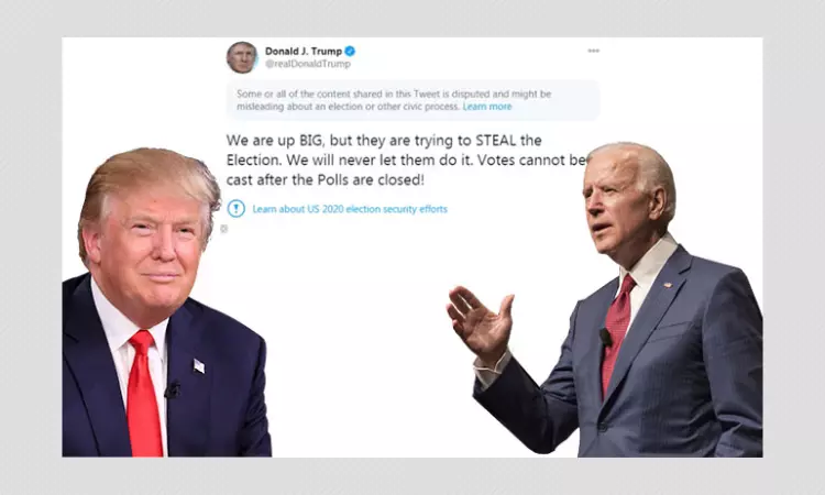 False Claims Of Voter Fraud Rife Even As Counting Continues In Key States