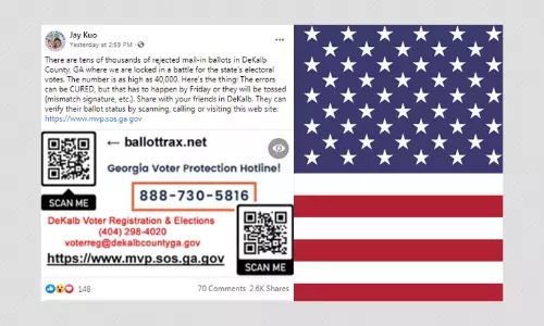 Do 40,000 Mail-In Ballots Need To Be Cured In Georgia? Not Really