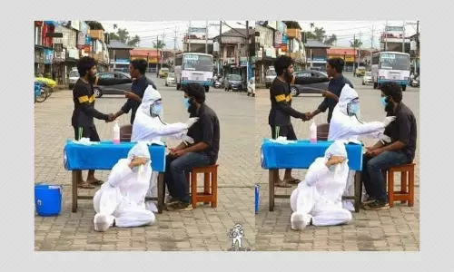 Photo From Photoshoot Shared As Overworked Sri Lankan Healthcare Workers