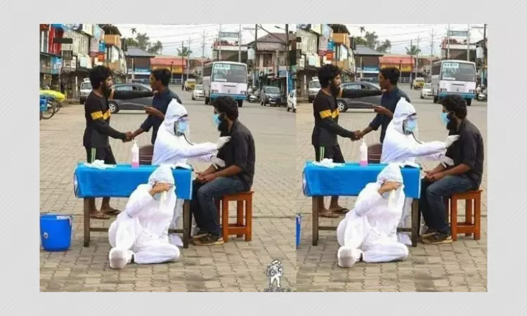 Photo From Photoshoot Shared As Overworked Sri Lankan Healthcare Workers