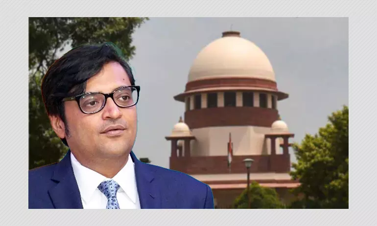 Supreme Court Grants Interim Bail to Republic TVs Arnab Goswami Supreme Court Grants Interim Bail to Republic TVs Arnab Goswami