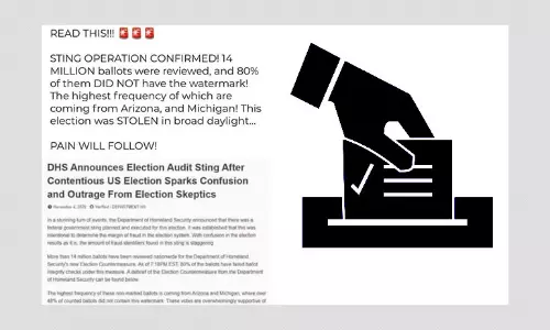 No, Donald Trump And Homeland Security Did Not Watermark Ballots