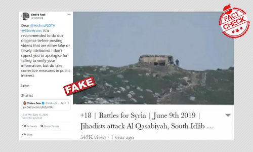 Pak Handles Use Fake Image To Discredit Indian Armys Strike Across LoC