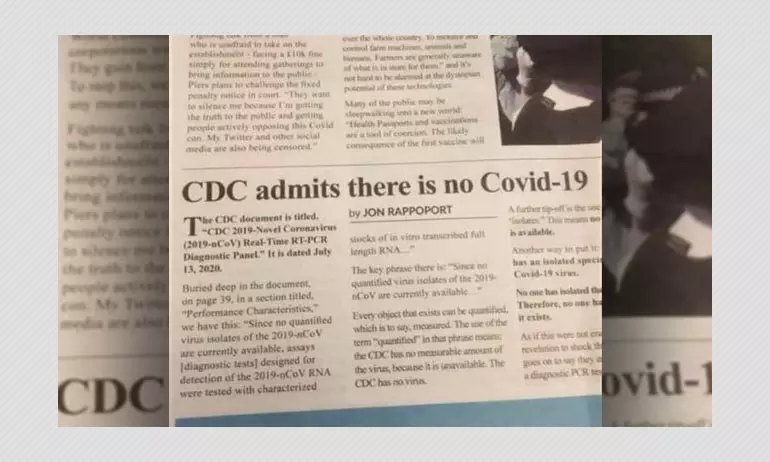 No, The US CDC Has Not Claimed That COVID-19 Does Not Exist