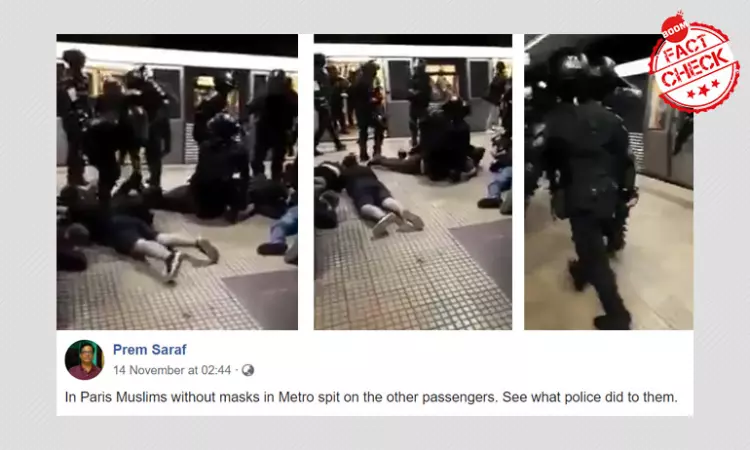 Video From Romania Viral As Muslims Arrested In France For Spitting In Train