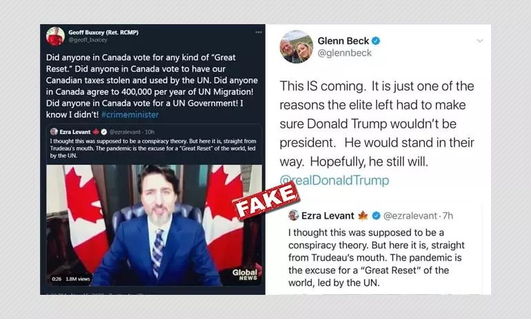 Justin Trudeaus UN Speech Is Not Proof Of Great Reset Conspiracy