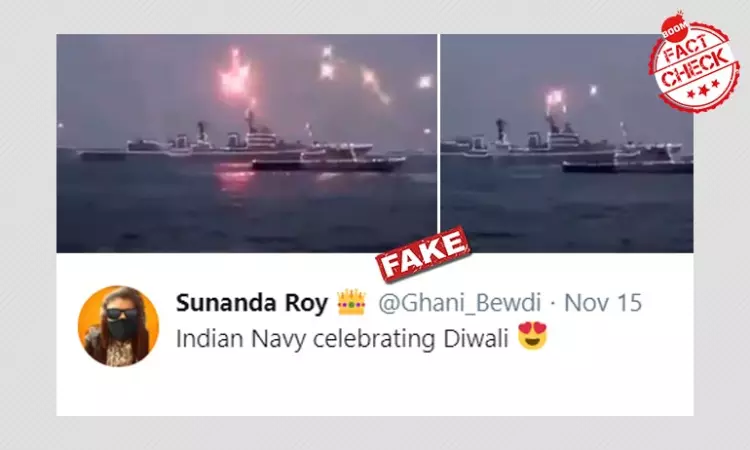 2016 Video Viral As Diwali Celebrations By The Indian Navy