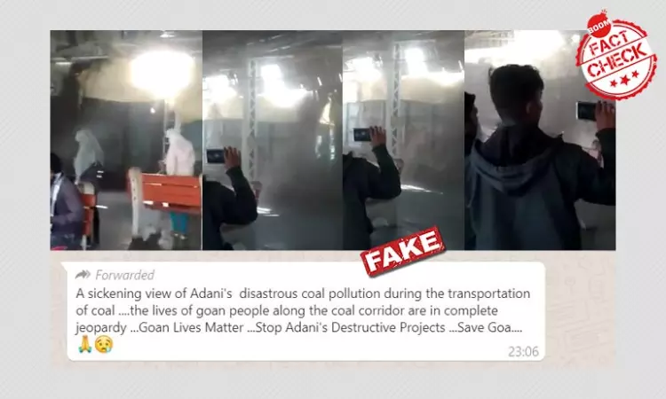 Old Video From Chhattisgarh Falsely Linked To Adanis Coal Operations In Goa