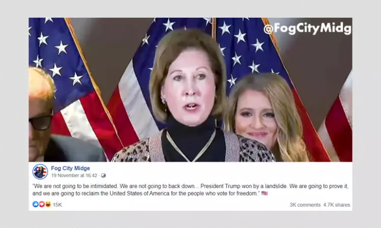 Trump Lawyer Sidney Powell Falsely Claims US Election Was Rigged