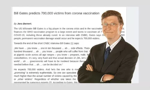 Bill Gates Did Not Say COVID-19 Vaccine Would Kill 7,00,000 People