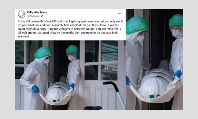 Stock Photo Shared To Make Misleading Claims About COVID-19 Pandemic