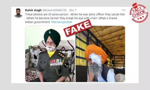 Retired Army Officer Falsely Identified As Injured Protester At Farmers March