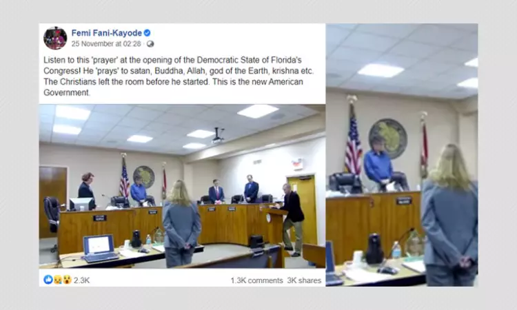 2014 Video Shared As Joe Bidens Government Praying To Satan