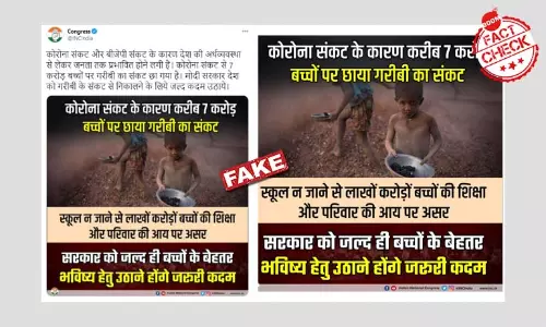 Congress Uses Photo From Bangladesh To Attack BJP On Economic Crisis