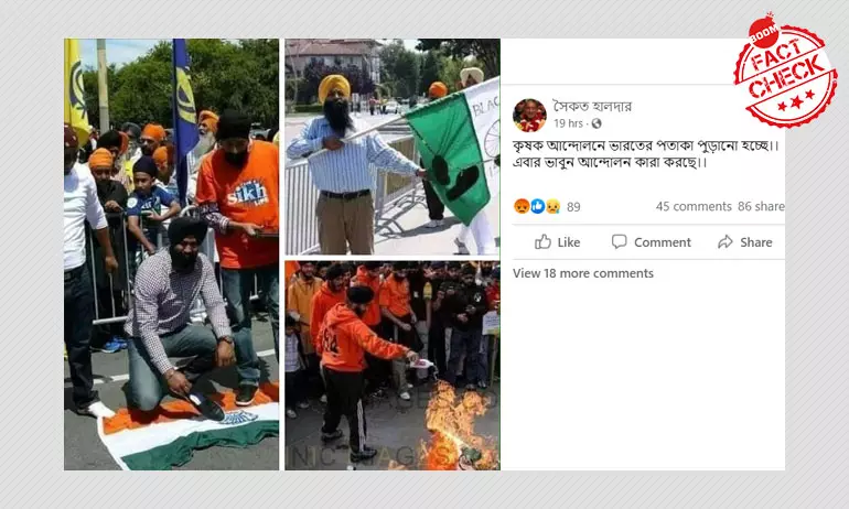 Farmers Protest: Old Images Of Sikhs Disrespecting Tricolour Resurface