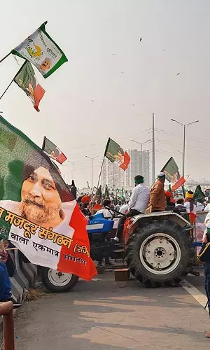 Through the lens: A Day At Farmers Protest