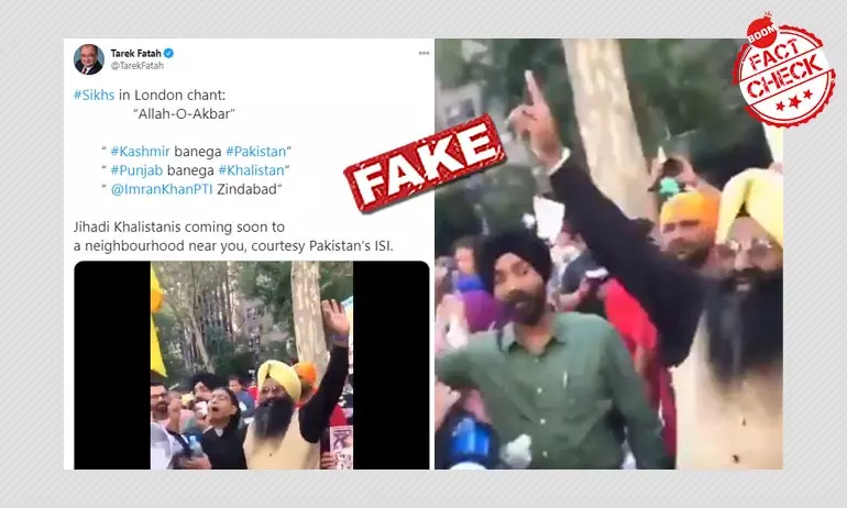 Farmers Protests: Clip Of 2019 Pro-Khalistan Rally In US Revived Farmers Protests: Clip Of 2019 Pro-Khalistan Rally In US Revived
