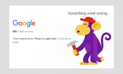 Google Down: Gmail, YouTube, Drive Inaccessible Across The World