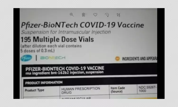 No, Pfizer-BioNTech COVID-19 Vaccine Does Not Contain Nanotechnology