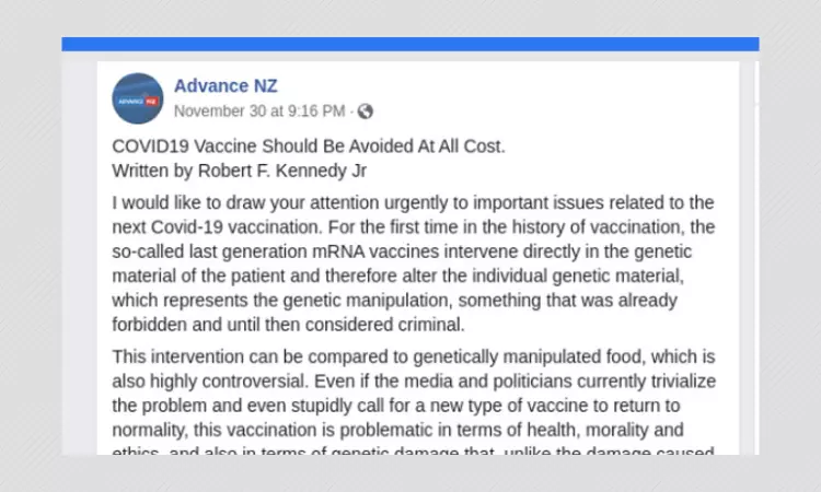 Will COVID-19 Vaccines Alter Genetic Material Of Patients? Not Really