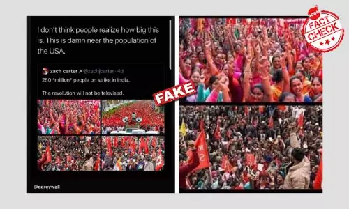 Images From Old CPI Protests Viral As Ongoing Farmers Agitation