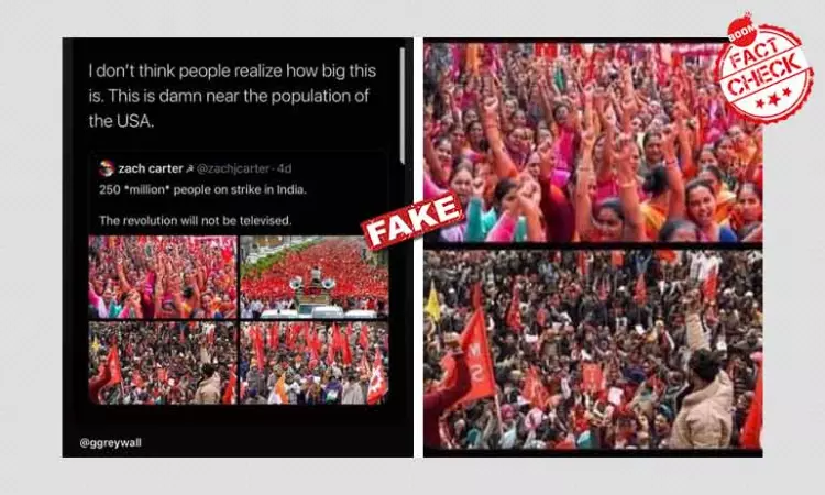 Images From Old CPI Protests Viral As Ongoing Farmers Agitation