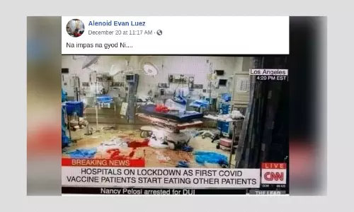 No, Patients Did Not Eat Each Other After Getting COVID-19 Vaccine