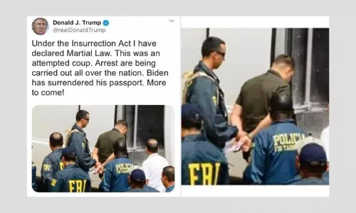 Did Donald Trump Declare Martial Law To Prevent A Coup? A Fact Check