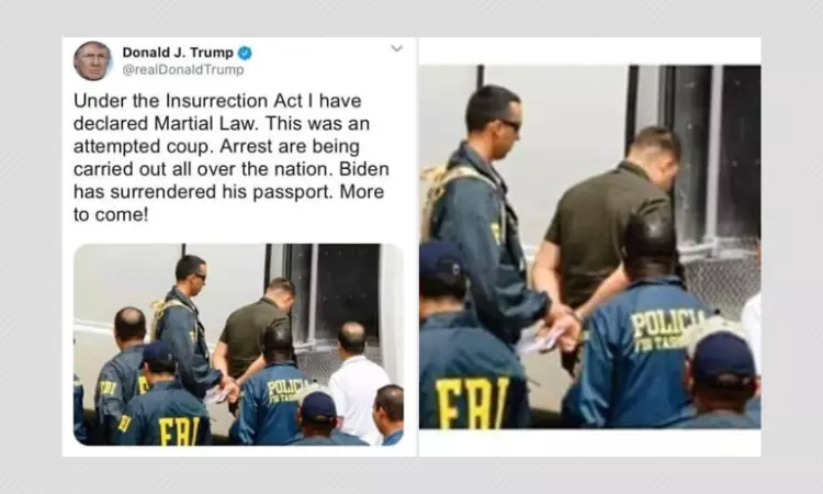 Did Donald Trump Declare Martial Law To Prevent A Coup? A Fact Check