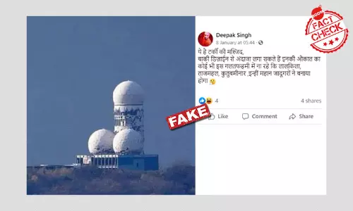 Defunct Spy Station In Berlin Falsely Shared As Mosque In Turkey