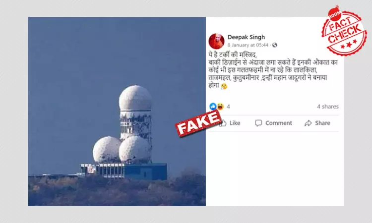 Defunct Spy Station In Berlin Falsely Shared As Mosque In Turkey