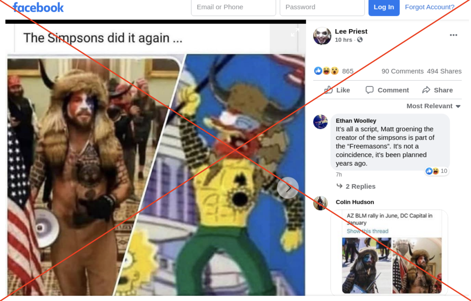 No The Simpsons Did Not Predict The Us Capitol Riots No The Simpsons Did Not Predict The Us Capitol Riots