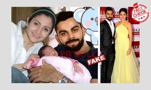 First Look Of Virat Kohli And Anushka Sharmas Daughter? Not Really