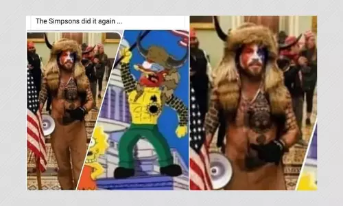 No, The Simpsons Did Not Predict The US Capitol Riots