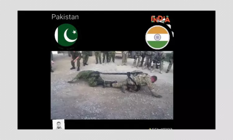 Video Of Canadian And US Soldiers Shared As Indian And Pakistani Troops
