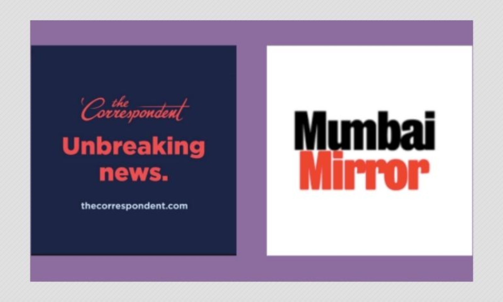 A Lament For Mumbai Mirror And The Correspondent