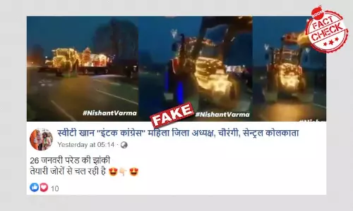 Christmas Procession In Germany Viral As Farmers Rehearsing For R-Day