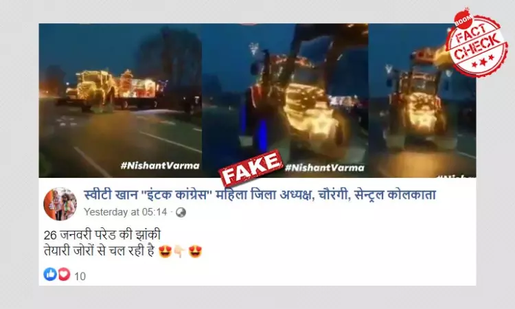 Christmas Procession In Germany Viral As Farmers Rehearsing For R-Day