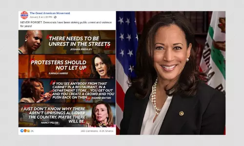 Democrats Like Kamala Harris And Nancy Pelosi Did Not Incite Violence
