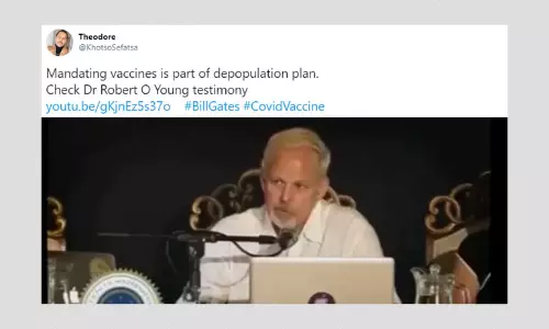 No Evidence Of Bill Gates Calling For Depopulating Africa