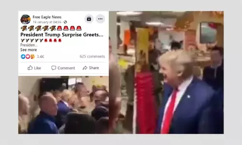 Donald Trump Did Not Meet National Guard At The Capitol After Riots